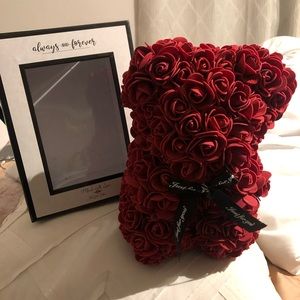 Always and forever flower bear